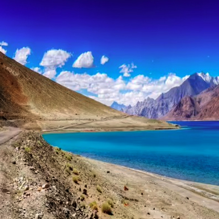 Pangong Lake - Leh Ladakh - Shakthi Tours & Travels, Chennai